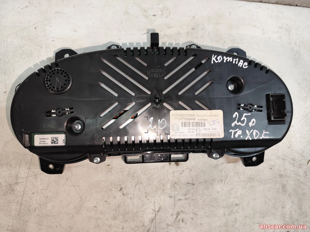 Панель приладів Jeep Compass 23-25 2.0T 7TD37DX9AB