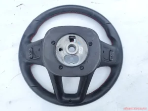 Кермо голе Jeep Compass 23-26 шкіра, чорний, з підігрівом, з накладками, 7RE62DX9AA