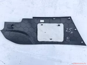 Накладка центральної консолі збоку права Jeep Compass 22-26 передня, чорна, 6WG82DX9AD
